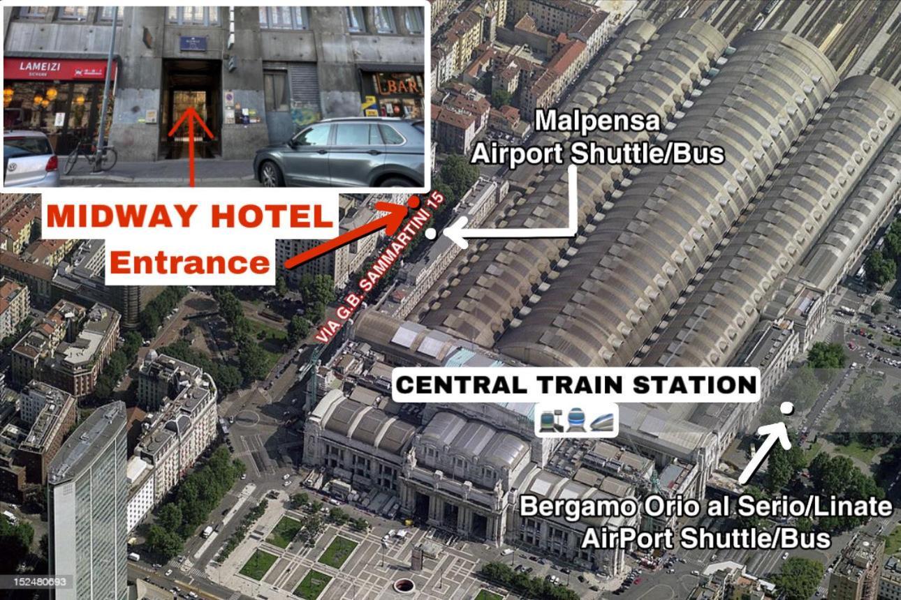 Hotel Midway Mediolan Zewnętrze zdjęcie